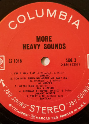 Various : More Heavy Sounds (LP, Comp, Ter)