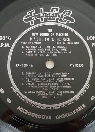 Machito And His Orchestra : The New Sound Of Machito (LP, Album, Mono)