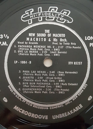 Machito And His Orchestra : The New Sound Of Machito (LP, Album, Mono)