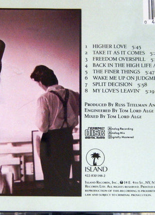 Steve Winwood : Back In The High Life (CD, Album, RE)