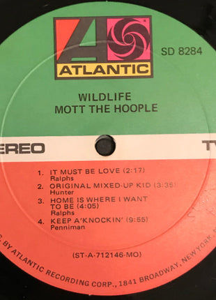 Mott The Hoople : Wildlife (LP, Album, MO )