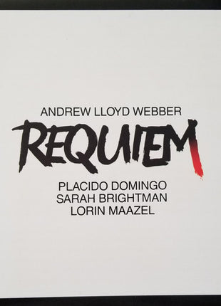 Andrew Lloyd Webber, Placido Domingo, Sarah Brightman, Lorin Maazel : Requiem (LP, Album, Wak)