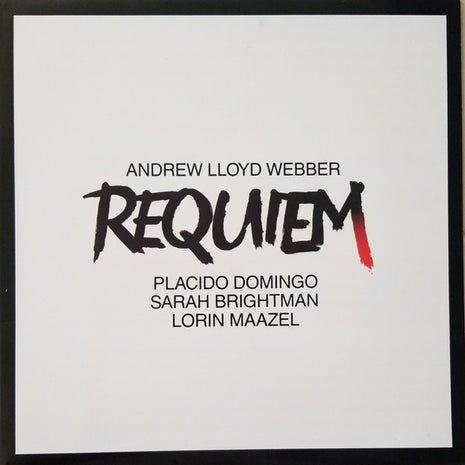 Andrew Lloyd Webber, Placido Domingo, Sarah Brightman, Lorin Maazel : Requiem (LP, Album, Wak)