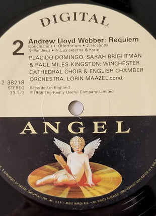 Andrew Lloyd Webber, Placido Domingo, Sarah Brightman, Lorin Maazel : Requiem (LP, Album, Wak)