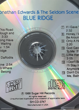 The Seldom Scene : Blue Ridge (CD)