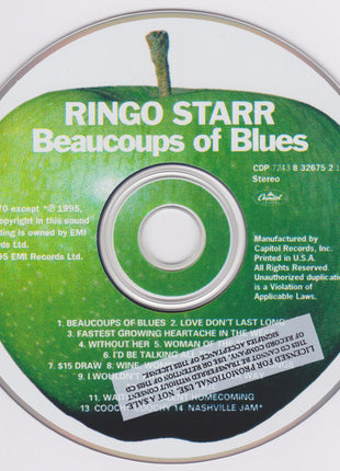 Ringo Starr : Beaucoups Of Blues (CD, Album, RE, RM)