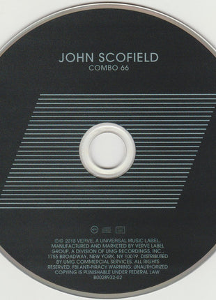 John Scofield : Combo 66 (CD, Album, Car)