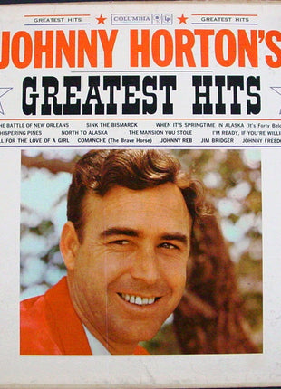 Johnny Horton : Johnny Horton's Greatest Hits (LP, Comp, Mono, RE, San)