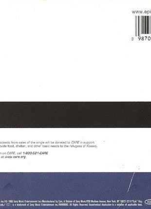 Pearl Jam : Last Kiss (CD, Single)