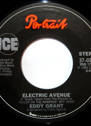 Eddy Grant : Electric Avenue (7", Single, Styrene, Pit)