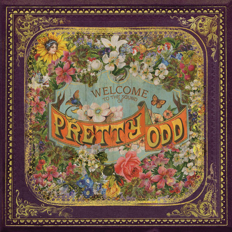 the album cover for Panic! At The Disco - Pretty. Odd