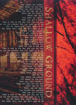 Shallow Ground : The End Of Everything (CD, Album)
