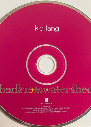 k.d. lang : Watershed (CD, Album)