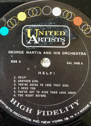 George Martin And His Orchestra : Help! (LP, Album, Mono)