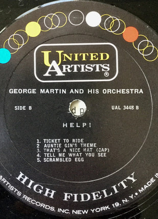 George Martin And His Orchestra : Help! (LP, Album, Mono)