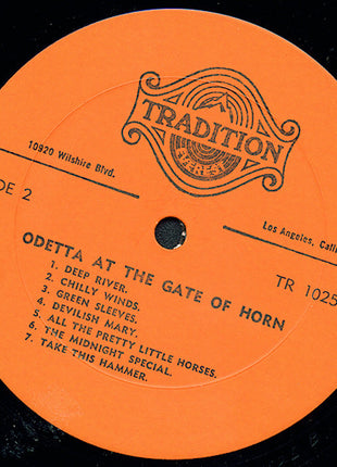 Odetta : At The Gate Of Horn (LP, Album, RE)