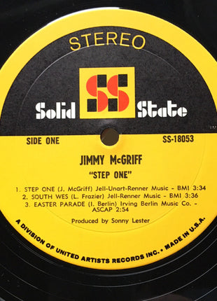 Jimmy McGriff Organ And Blues Band : Step 1 (LP, Album, Gat)