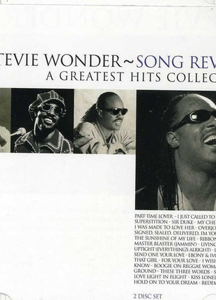 the album cover for Stevie Wonder - Song Review: Greatest Hits