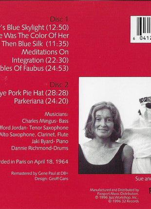 Charles Mingus : Revenge! The Legendary Paris Concerts (2xCD, Album, M/Print)