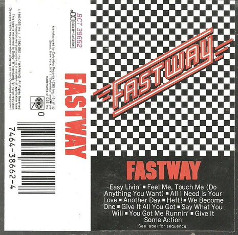 Fastway (2) : Fastway (Cass, Album)
