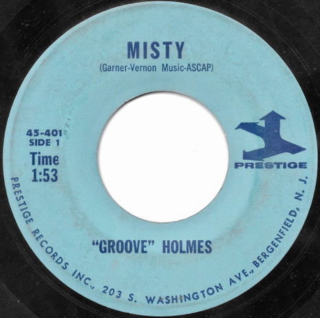 Richard "Groove" Holmes : Misty (7", Single, M/Print)