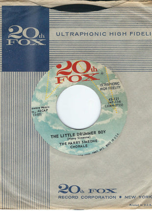 The Harry Simeone Chorale / The Voices Of The Junior Chorale : The Little Drummer Boy / Die Lorelei (7", Single, Ind)