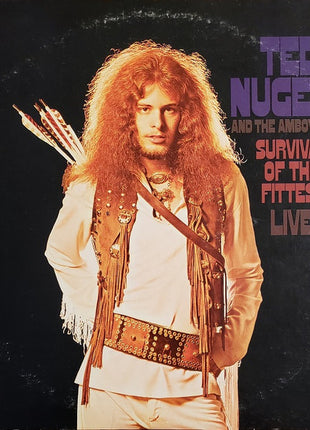 Ted Nugent And The Amboy Dukes : Survival Of The Fittest • Live (LP, Album, RE, Kee)