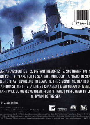 James Horner : Titanic (Music From The Motion Picture) (CD, Album)