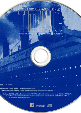 James Horner : Titanic (Music From The Motion Picture) (CD, Album)