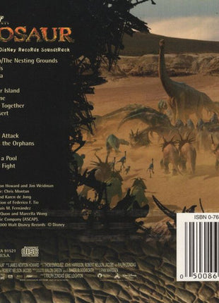 James Newton Howard : Dinosaur (An Original Walt Disney Records Soundtrack) (CD, Album)