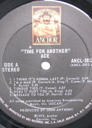 Ace (7) : Time For Another (LP, Album, Ter)