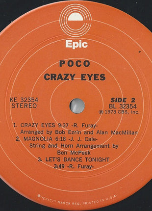 Poco (3) : Crazy Eyes (LP, Album)
