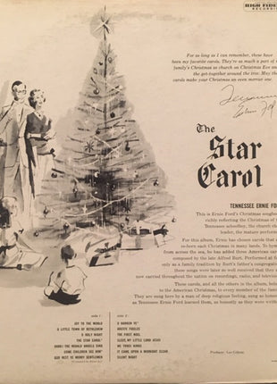 Tennessee Ernie Ford : The Star Carol (LP, Album, Mono, RP)