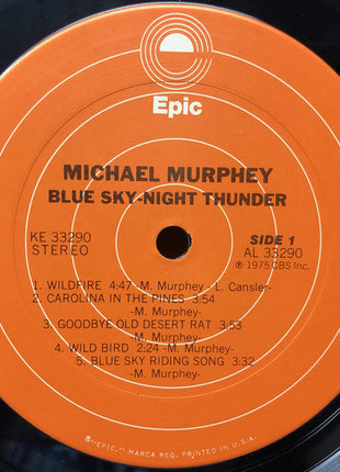 Michael Martin Murphey : Blue Sky · Night Thunder (LP, Album)