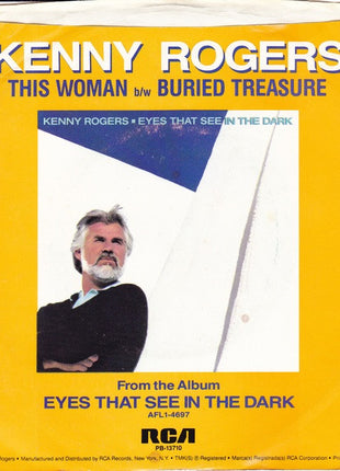 Kenny Rogers : This Woman / Buried Treasure (7", Single, Styrene, She)