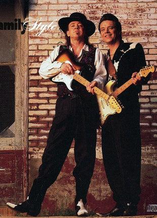 The Vaughan Brothers : Family Style (CD, Album, Pit)