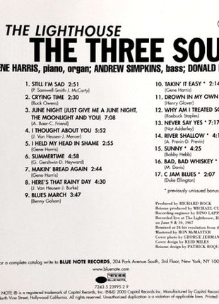 The Three Sounds : Live At The Lighthouse (CD, Album, Promo)