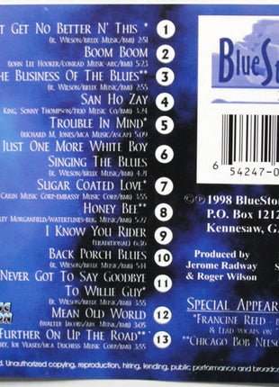 Roger Hurricane Wilson : The Business Of The Blues (CD, Album)