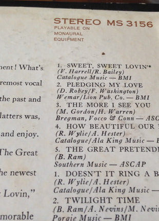 The Platters : Sweet, Sweet Lovin' (LP, Album)