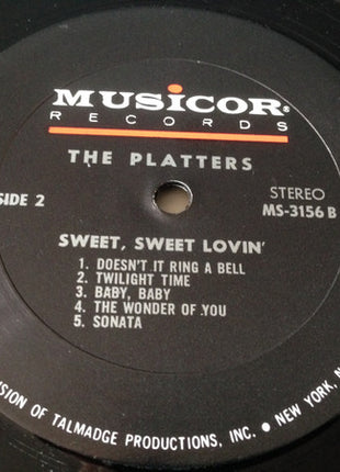 The Platters : Sweet, Sweet Lovin' (LP, Album)