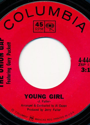 Gary Puckett & The Union Gap : Young Girl / I'm Losing You (7", Single, Ter)