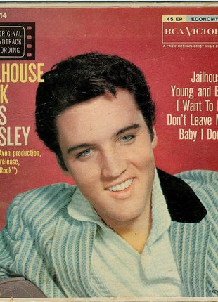 Elvis Presley : Jailhouse Rock (7", Album, EP)