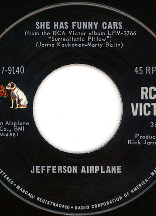 Jefferson Airplane : Somebody To Love (7", Single, Roc)