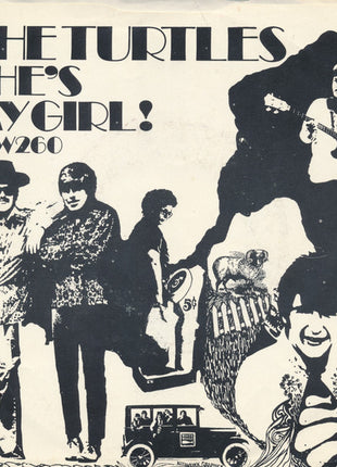 The Turtles : She's My Girl (7", Single, Styrene)