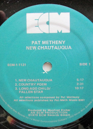 Pat Metheny : New Chautauqua (LP, Album)