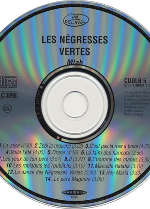 Les Negresses Vertes : Mlah (CD, Album, RE)