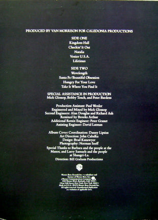 Van Morrison : Wavelength (LP, Album)