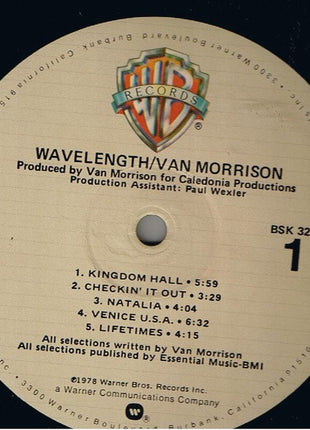 Van Morrison : Wavelength (LP, Album)