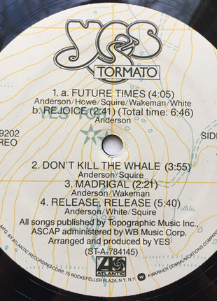 Yes : Tormato (LP, Album, PRC)