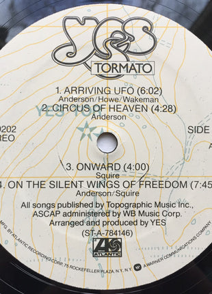 Yes : Tormato (LP, Album, PRC)